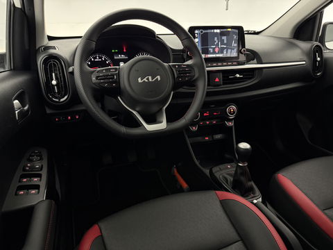 Kia Picanto 1.0 DPi GT-Line | Camera | Carplay | Cruise | Clima | LED | Navi | Parkeersens. | Leder | NAP