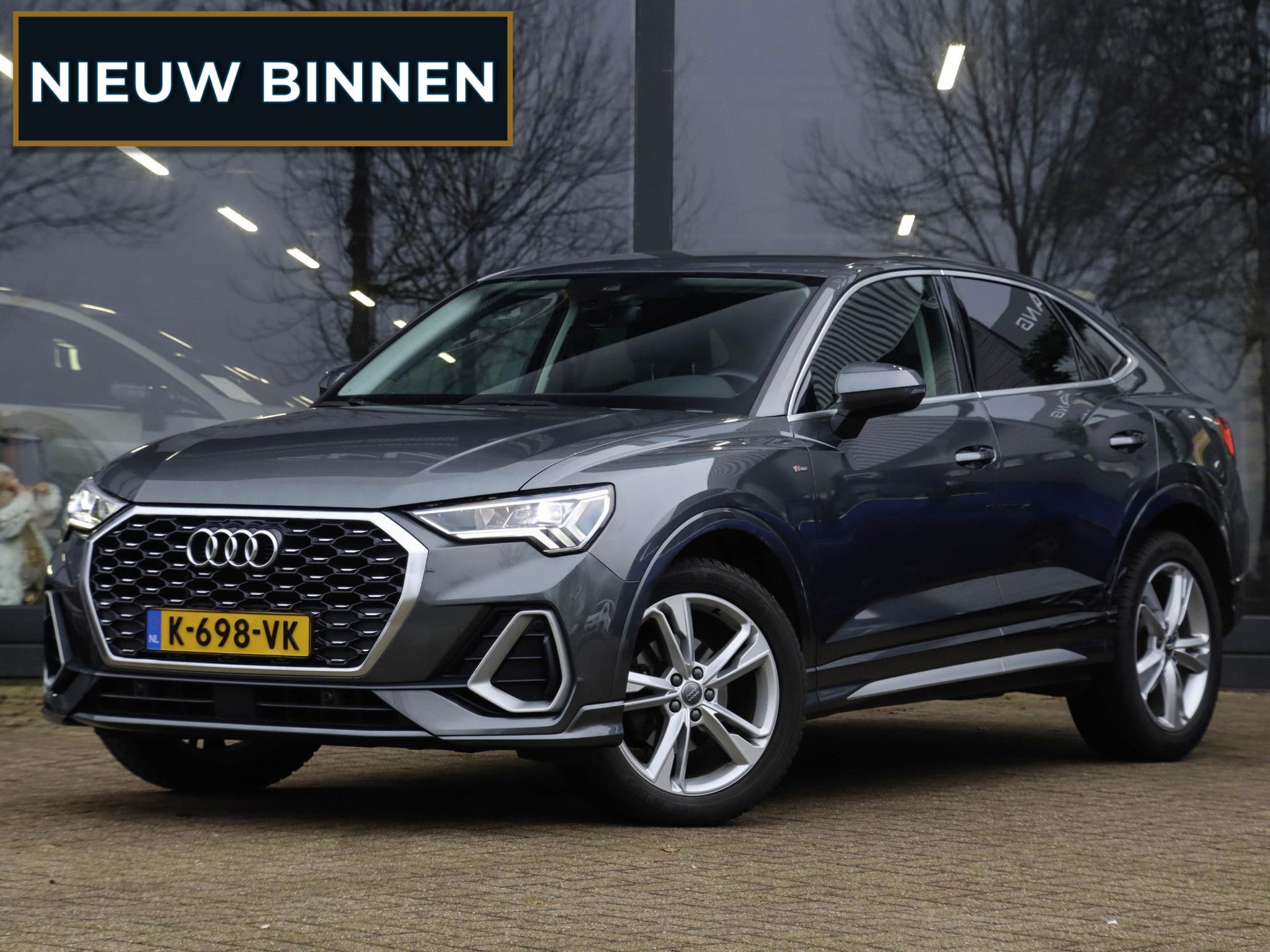 Audi Q3 Sportback 35 TFSI S-Line Automaat Adaptive Cruise Daytonagrijs 19 inch