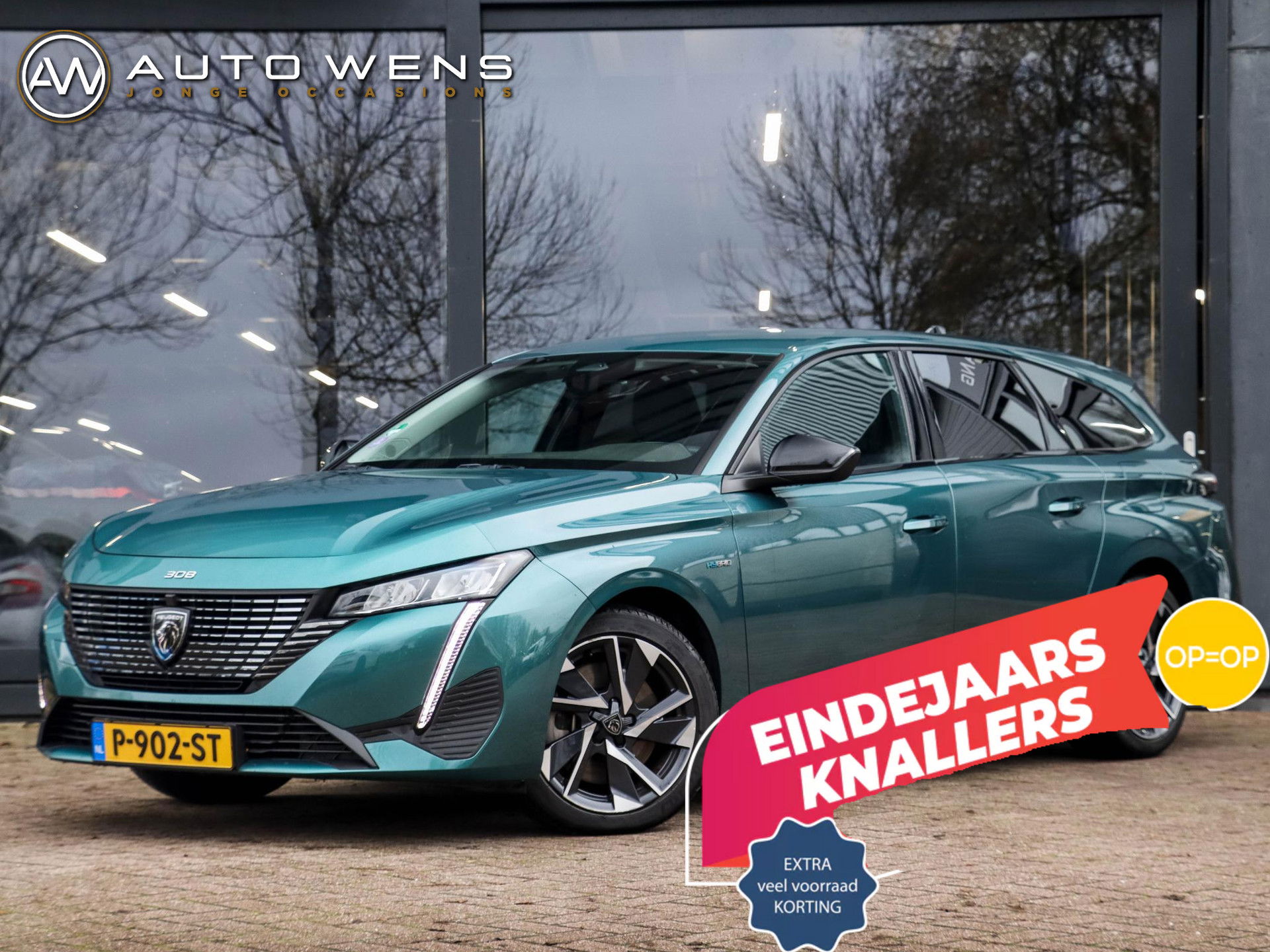 Peugeot 308 SW 1.6 HYbrid 180 Allure Pack Business AGR 360 Cam Trekhaak