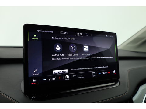 Škoda Enyaq iV 80 | Digital Cockpit | ACC | Elek. Trekhaak | Keyless | Stoel- Stuur verw. | 21'' | Camera