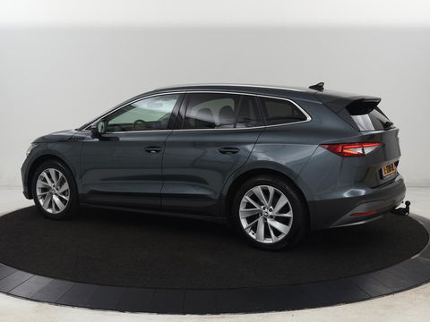 Škoda Enyaq iV 80 | Warmtepomp | Trekhaak | Matrix LED | Adaptive cruise | Keyless | Camera | Half leder | Stuurverwarming | Memory | Navigatie | Climate control | Dodehoek detectie | Getint glas