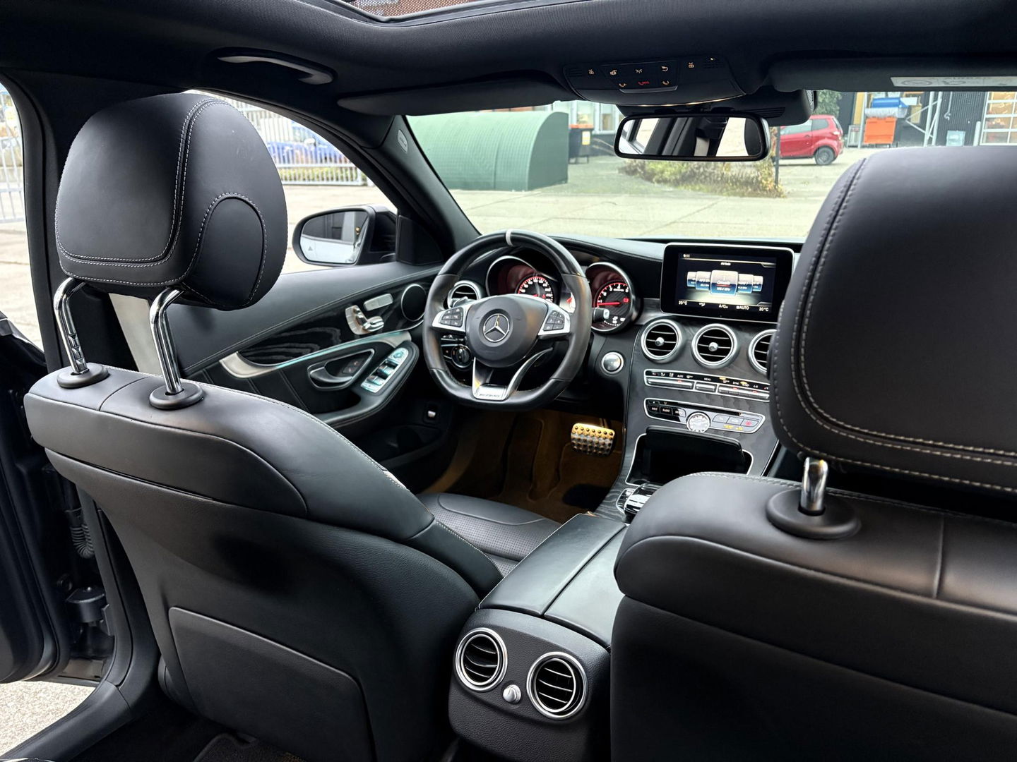 Mercedes-Benz C-Klasse Estate AMG 63 S PANO | 510PK | SELENIETGRIJS | HUD | ADAPTIVE CRUISE | C63 | C63S