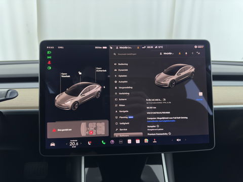 Tesla Model 3 Standard RWD Plus 60 kWh [ 3-Fase ] {SOH-86%} (INCL-BTW) Aut. *PANO | AUTO-PILOT | LEATHER | KEYLESS | FULL-LED | MEMORY-PACK | SURROUND-VIEW | DAB | CARPLAY | DIGI-COCKPIT | LANE-ASSIST | COMFORT-SEATS | 18"ALU*