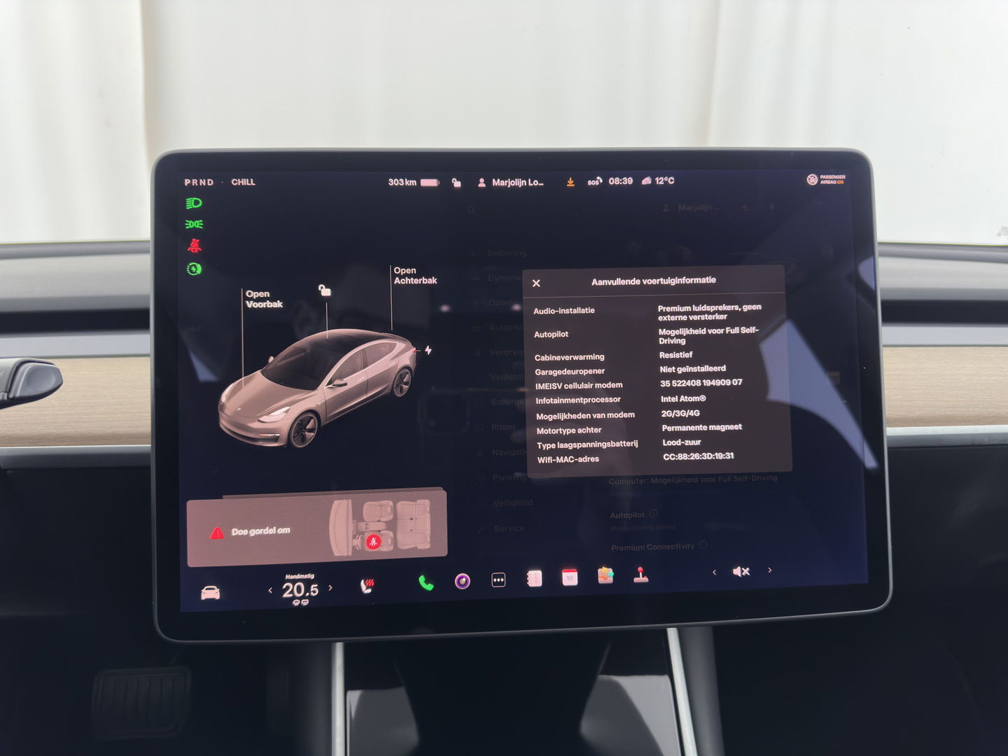 Tesla Model 3 Standard RWD Plus 60 kWh [ 3-Fase ] {SOH-86%} (INCL-BTW) Aut. *PANO | AUTO-PILOT | LEATHER | KEYLESS | FULL-LED | MEMORY-PACK | SURROUND-VIEW | DAB | CARPLAY | DIGI-COCKPIT | LANE-ASSIST | COMFORT-SEATS | 18"ALU*