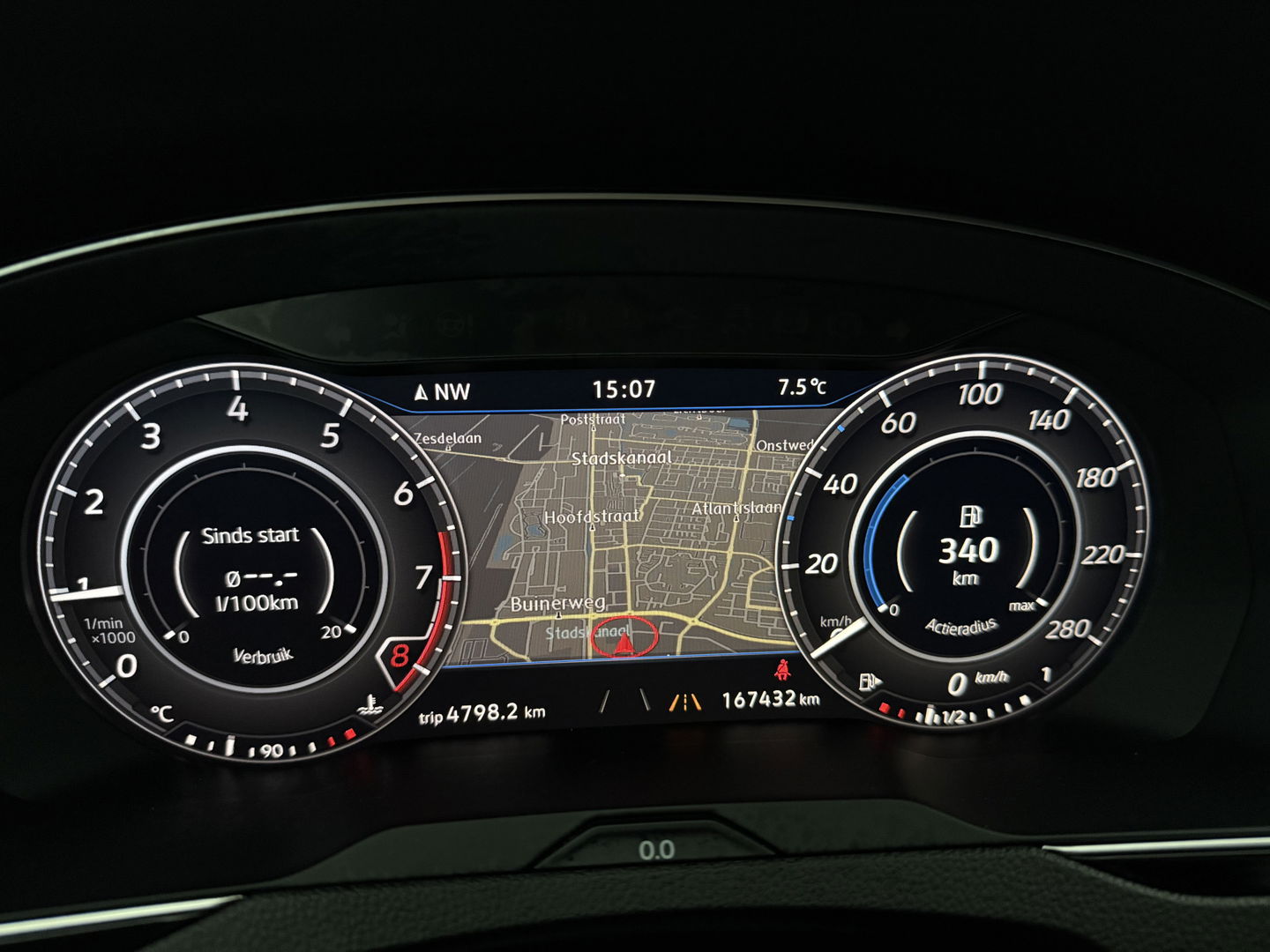 Volkswagen Arteon 1.5 TSI R-Line | Virtual | Adap. Cruise | Carplay | Stoelverw. | Keyless | Navi | Parkeersens.