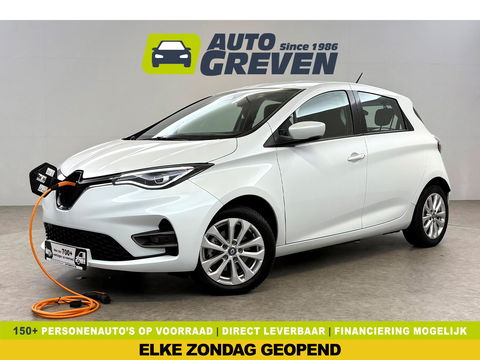 Renault ZOE 50 kWh Huur Accu | SOH 96% | Virtual | Airco | Cruise | Carplay | Camera | Parkeersens.