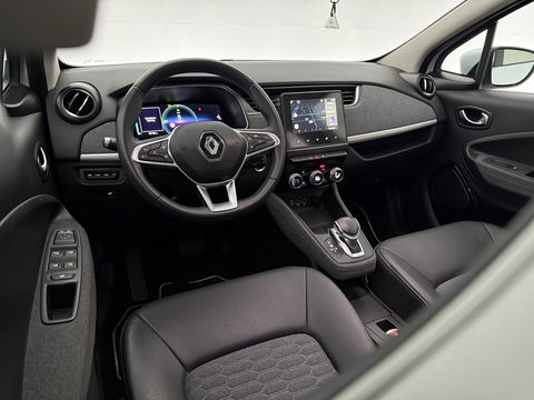 Renault ZOE 50 kWh Huur Accu | SOH 96% | Virtual | Airco | Cruise | Carplay | Camera | Parkeersens.