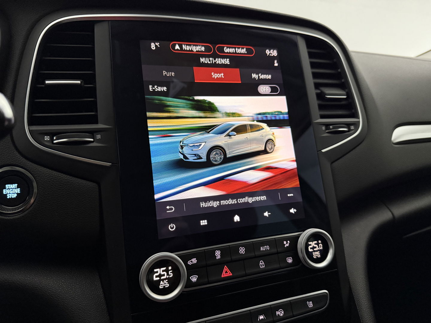 Renault Mégane 1.6 e-Tech Plug-in Intens | SOH 95% | Adap. Cruise | Virtual | Sfeer | HuD | Stoel/Stuur verw. | Camera | Carplay | Keyless