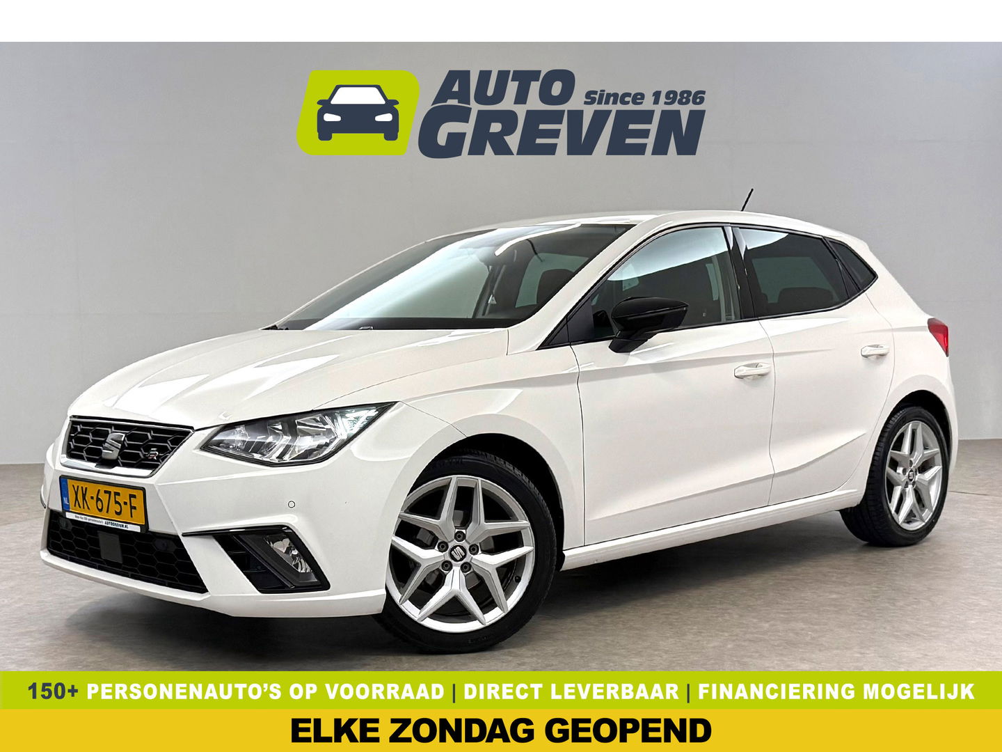 SEAT Ibiza TSI FR Business Intense | Sfeer | Camera | Carplay | Cruise | Clima | Navigatie | NAP