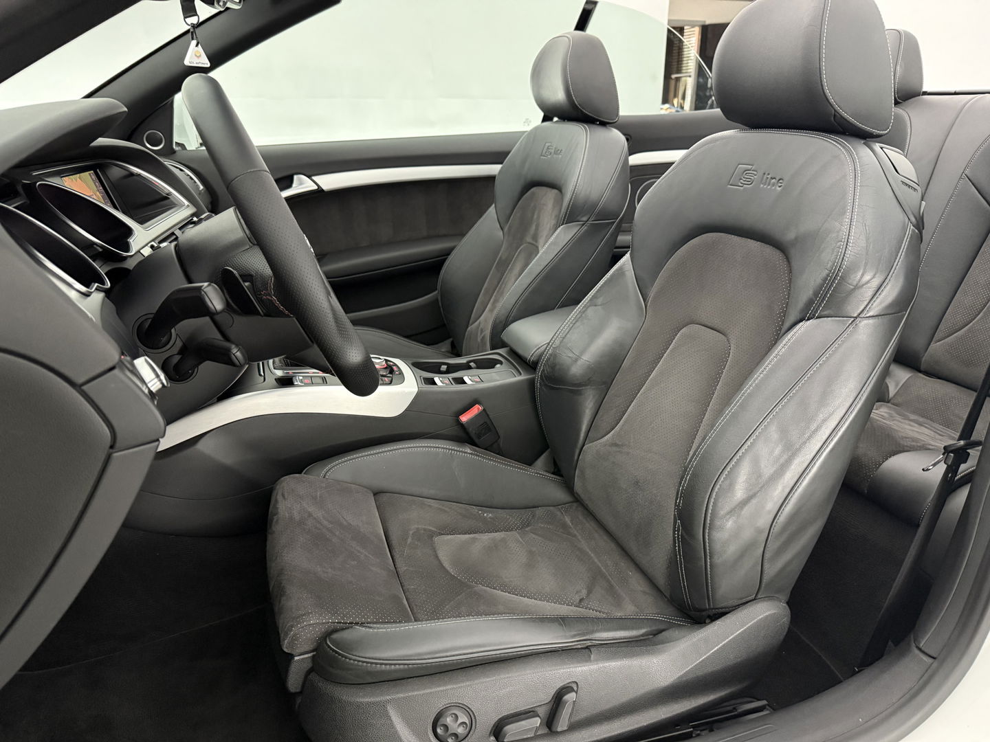 Audi A5 2.0 TFSI Quattro S-Line | Cabrio | Soft top | b&o | Clima | Stoelverw. | Cruise | Navi | Parkeersens.