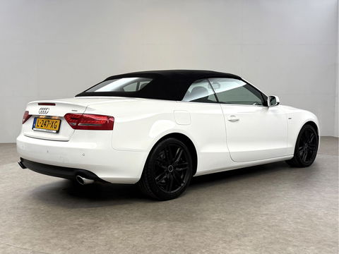 Audi A5 2.0 TFSI Quattro S-Line | Cabrio | Soft top | b&o | Clima | Stoelverw. | Cruise | Navi | Parkeersens.