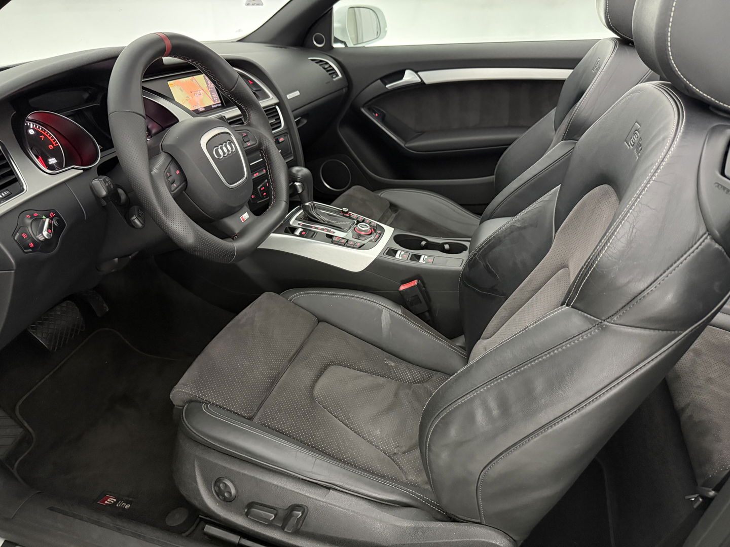 Audi A5 2.0 TFSI Quattro S-Line | Cabrio | Soft top | b&o | Clima | Stoelverw. | Cruise | Navi | Parkeersens.