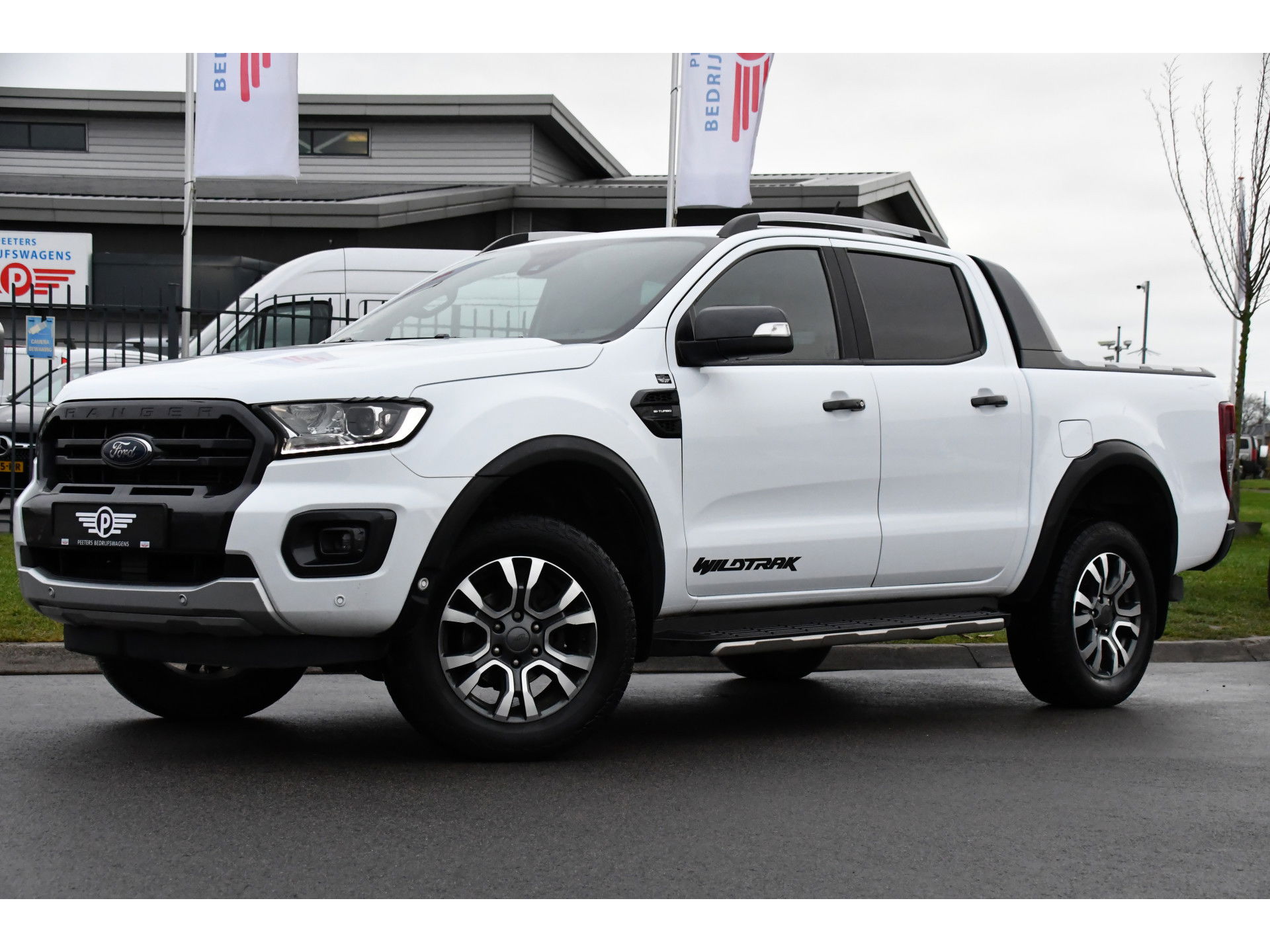 Ford Ranger 2.0 EcoBlue Wildtrak Supercab Adaptieve Cruise, Camera, Carplay, 3500kg Trekhaak, 213pk, Automaat Multimedia, Stoelverwarming,  Leder, uniek!