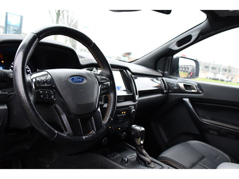 Ford Ranger 2.0 EcoBlue Wildtrak Supercab Adaptieve Cruise, Camera, Carplay, 3500kg Trekhaak, 213pk, Automaat Multimedia, Stoelverwarming,  Leder, uniek!