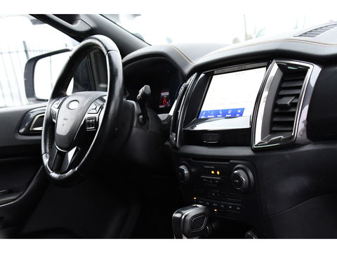 Ford Ranger 2.0 EcoBlue Wildtrak Supercab Adaptieve Cruise, Camera, Carplay, 3500kg Trekhaak, 213pk, Automaat Multimedia, Stoelverwarming,  Leder, uniek!