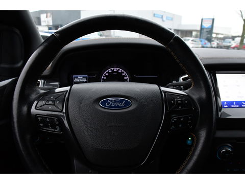 Ford Ranger 2.0 EcoBlue Wildtrak Supercab Adaptieve Cruise, Camera, Carplay, 3500kg Trekhaak, 213pk, Automaat Multimedia, Stoelverwarming,  Leder, uniek!