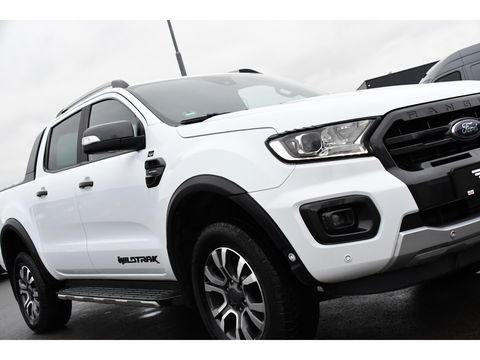 Ford Ranger 2.0 EcoBlue Wildtrak Supercab Adaptieve Cruise, Camera, Carplay, 3500kg Trekhaak, 213pk, Automaat Multimedia, Stoelverwarming,  Leder, uniek!