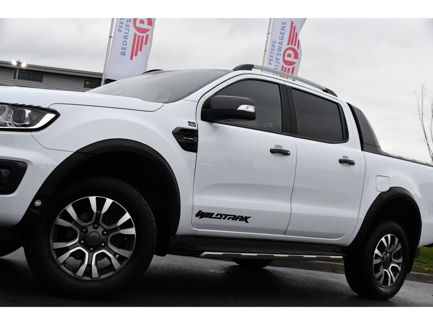Ford Ranger 2.0 EcoBlue Wildtrak Supercab Adaptieve Cruise, Camera, Carplay, 3500kg Trekhaak, 213pk, Automaat Multimedia, Stoelverwarming,  Leder, uniek!