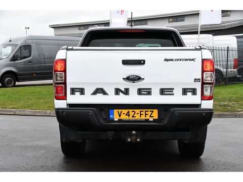 Ford Ranger 2.0 EcoBlue Wildtrak Supercab Adaptieve Cruise, Camera, Carplay, 3500kg Trekhaak, 213pk, Automaat Multimedia, Stoelverwarming,  Leder, uniek!