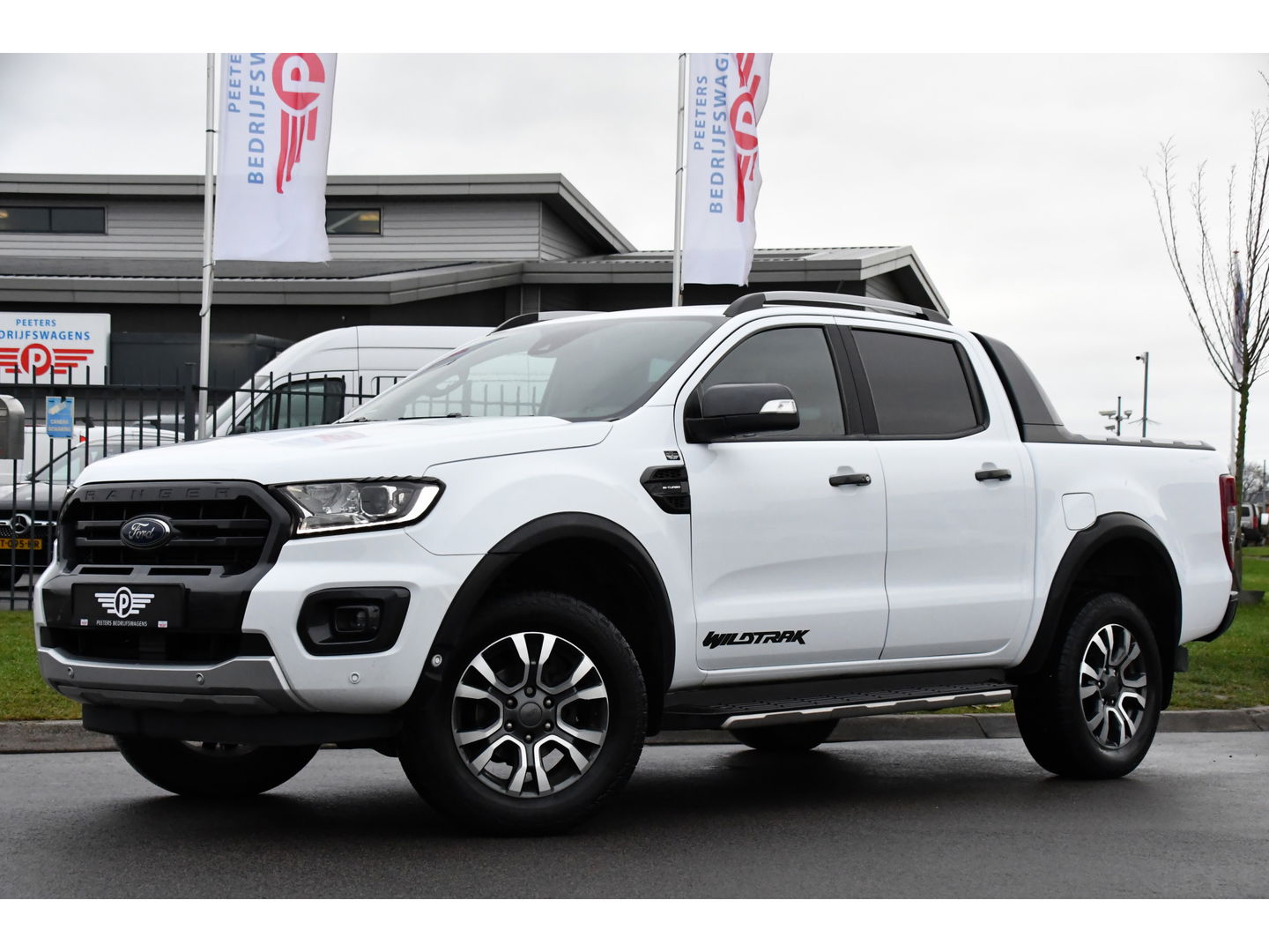 Ford Ranger 2.0 EcoBlue Wildtrak Supercab Adaptieve Cruise, Camera, Carplay, 3500kg Trekhaak, 213pk, Automaat Multimedia, Stoelverwarming,  Leder, uniek!
