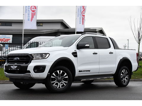 Ford Ranger 2.0 EcoBlue Wildtrak Supercab Adaptieve Cruise, Camera, Carplay, 3500kg Trekhaak, 213pk, Automaat Multimedia, Stoelverwarming,  Leder, uniek!