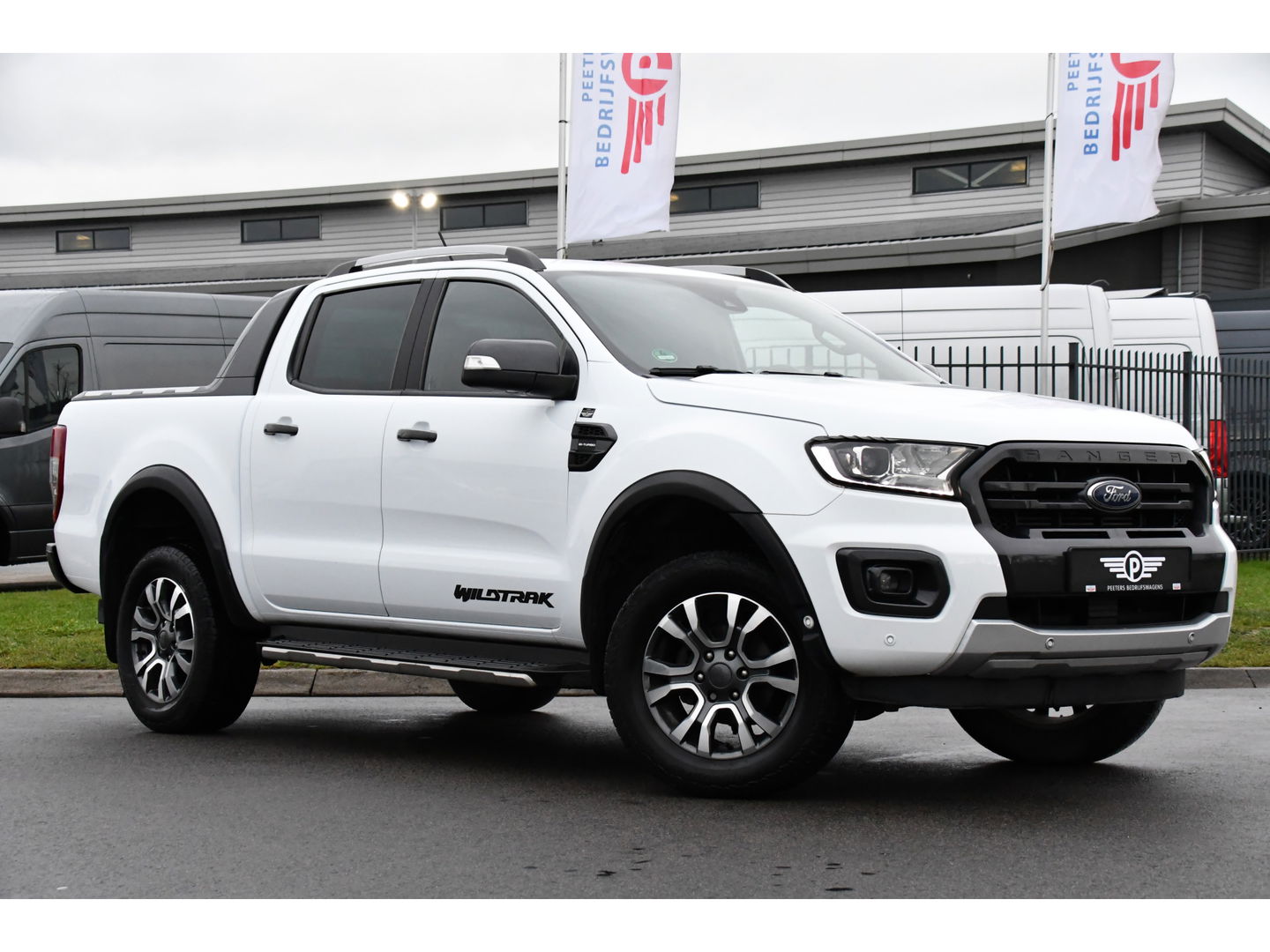 Ford Ranger 2.0 EcoBlue Wildtrak Supercab Adaptieve Cruise, Camera, Carplay, 3500kg Trekhaak, 213pk, Automaat Multimedia, Stoelverwarming,  Leder, uniek!