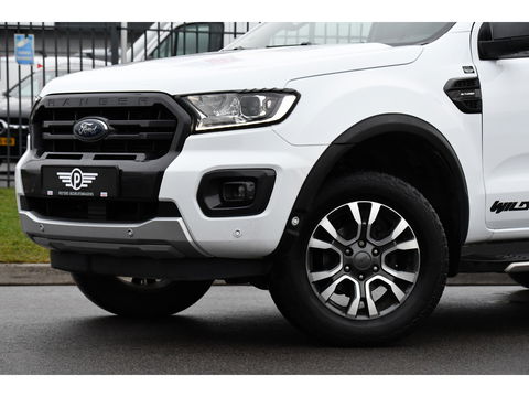 Ford Ranger 2.0 EcoBlue Wildtrak Supercab Adaptieve Cruise, Camera, Carplay, 3500kg Trekhaak, 213pk, Automaat Multimedia, Stoelverwarming,  Leder, uniek!