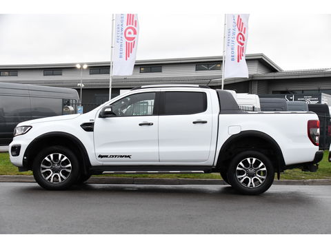 Ford Ranger 2.0 EcoBlue Wildtrak Supercab Adaptieve Cruise, Camera, Carplay, 3500kg Trekhaak, 213pk, Automaat Multimedia, Stoelverwarming,  Leder, uniek!