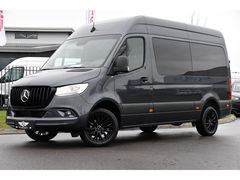 Mercedes-Benz Sprinter 319 V6 3.0 CDI L2H2 DC AMG Edition Camera, Cruise, Carplay, 3500kg Trekhaak, Automaat, Sensoren, mutlimedia, 190pk, Uniek!