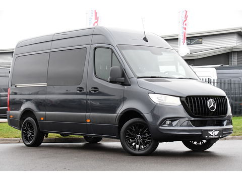 Mercedes-Benz Sprinter 319 V6 3.0 CDI L2H2 DC AMG Edition Camera, Cruise, Carplay, 3500kg Trekhaak, Automaat, Sensoren, mutlimedia, 190pk, Uniek!