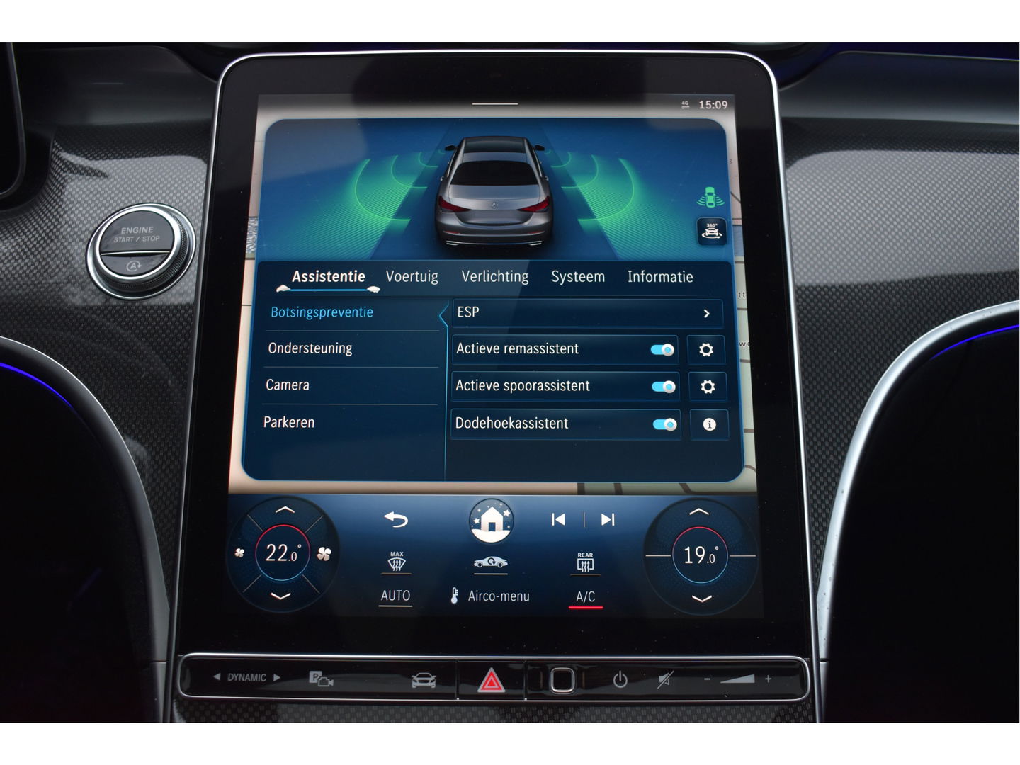 Mercedes-Benz C-Klasse 300 Premium Night AMG Line 259 PK | Uniek | NL-Auto | 1 eigenaar | Matgrijs Magno | Burmester | Pano.dak | Memory | Keyless | Full LED