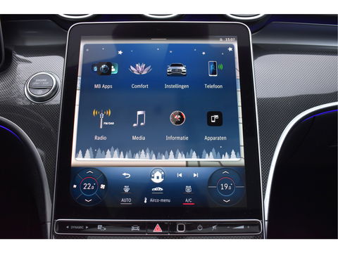 Mercedes-Benz C-Klasse 300 Premium Night AMG Line 259 PK | Uniek | NL-Auto | 1 eigenaar | Matgrijs Magno | Burmester | Pano.dak | Memory | Keyless | Full LED