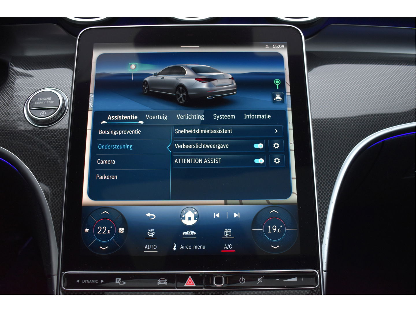 Mercedes-Benz C-Klasse 300 Premium Night AMG Line 259 PK | Uniek | NL-Auto | 1 eigenaar | Matgrijs Magno | Burmester | Pano.dak | Memory | Keyless | Full LED