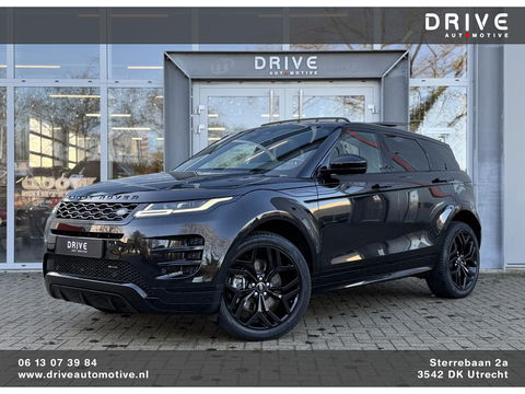 Land Rover Range Rover Evoque 1.5 P300e AWD R-Dynamic SE Black Style|Schuif/Kantel dak|Sfeer|Meridian|Memory|ACC|Winterpakket|Trekhaak