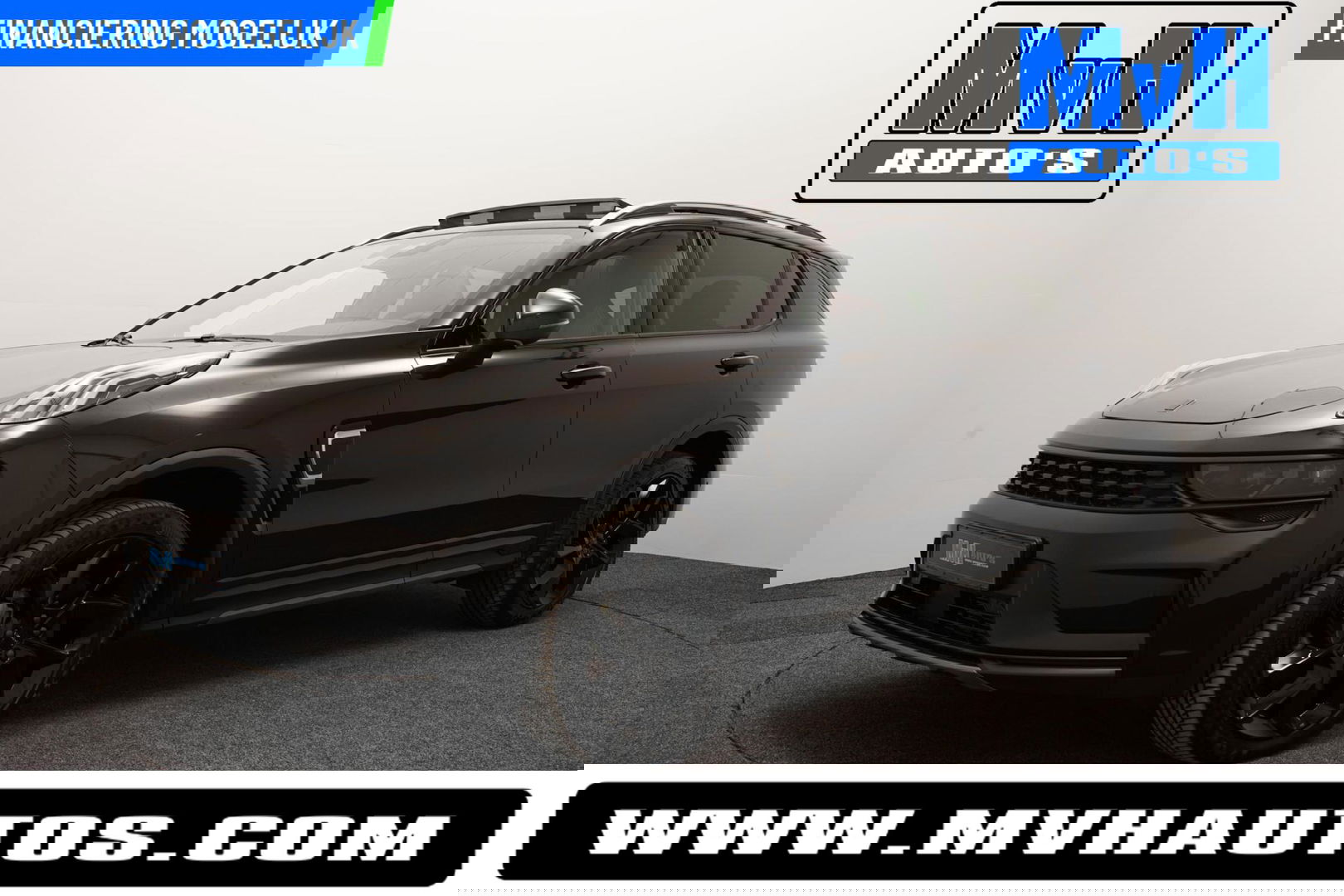 Lynk & Co 01 1.5 Hybride|LEER|FULL BLACK XL|ZWARTE.HEMEL|NAP