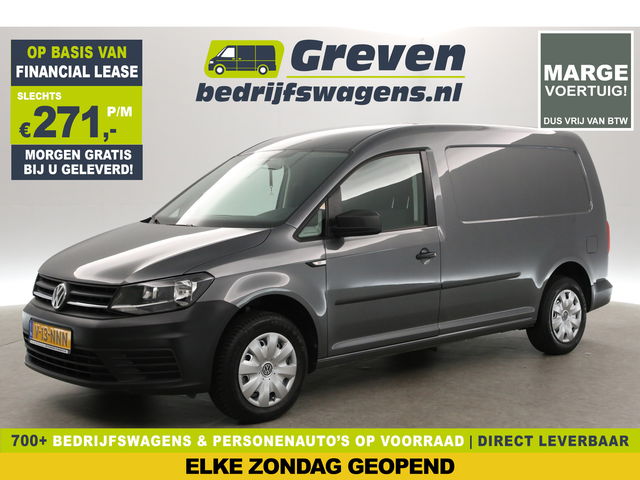 Volkswagen Caddy - Maxi 2.0 TDI L2 | 102PK | MARGE | Airco | Trekhaak | Parkeersens. | Stoelverw.