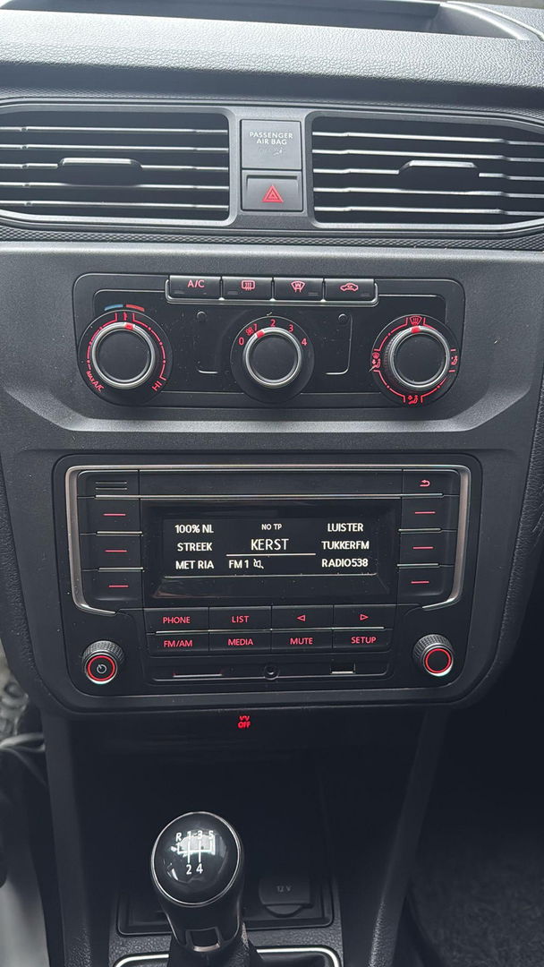 Volkswagen Caddy 2.0 TDI Zwart Airco Cruise PDC Leer Marge ( BTW VRIJ)