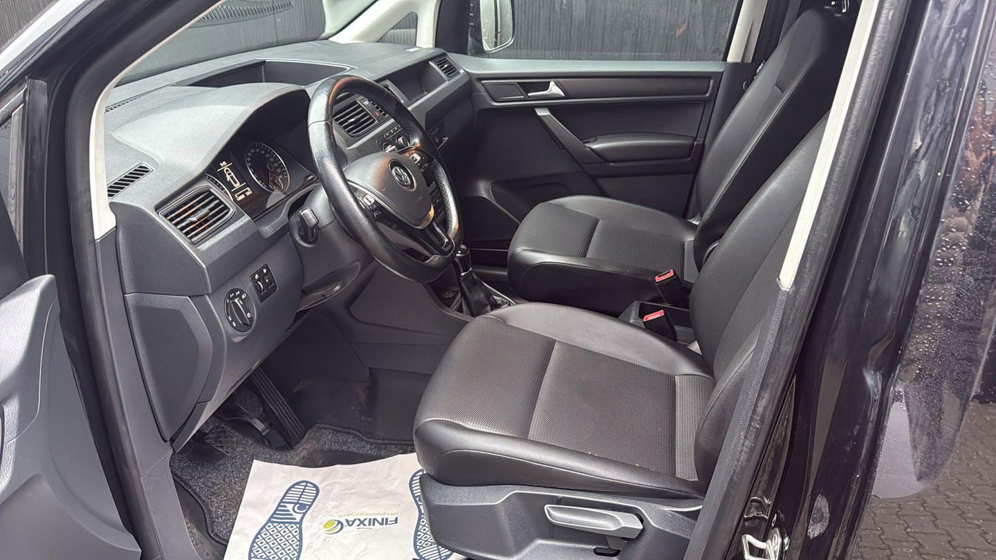 Volkswagen Caddy 2.0 TDI Zwart Airco Cruise PDC Leer Marge ( BTW VRIJ)