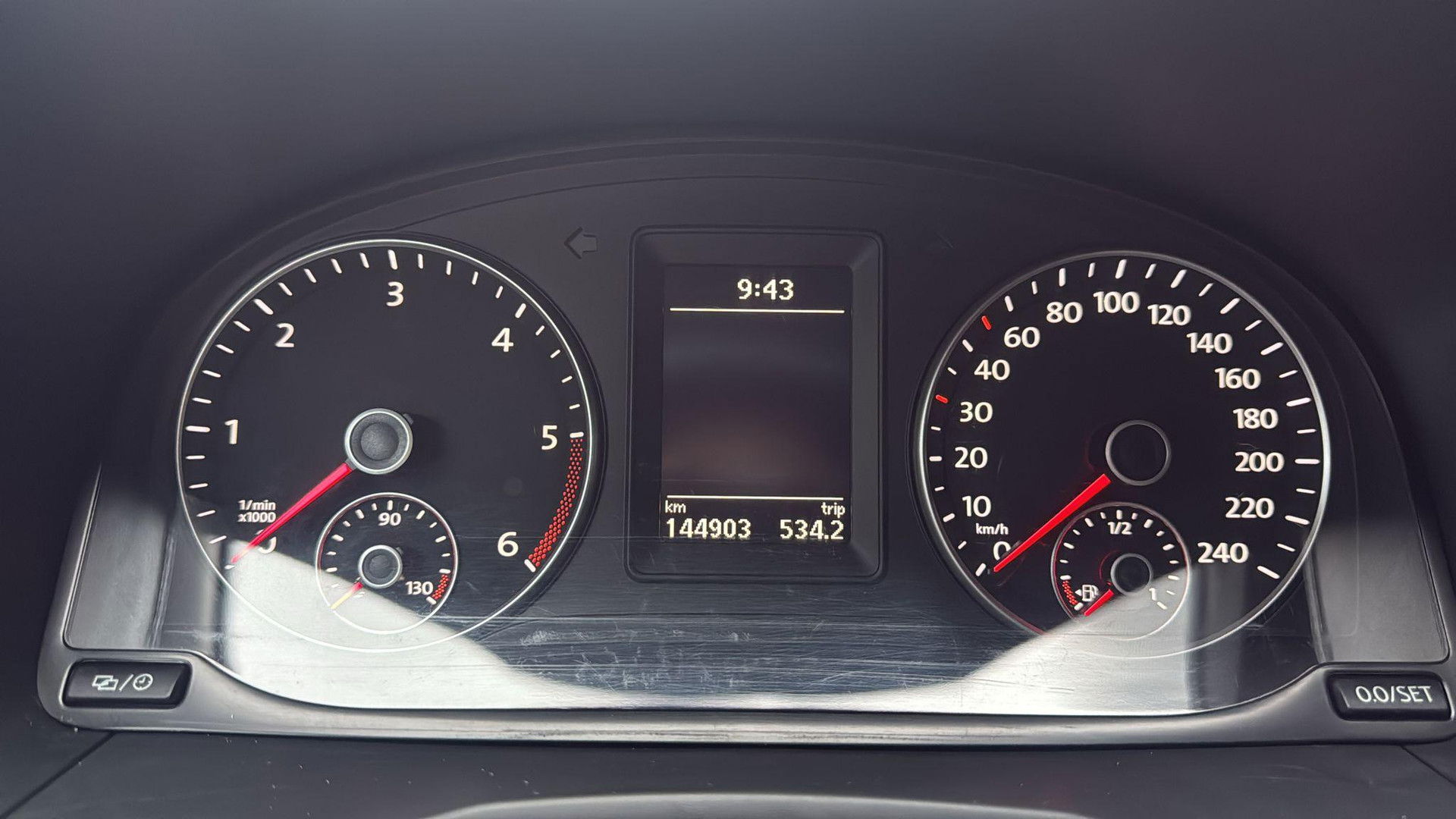 Volkswagen Caddy 2.0 TDI Zwart Airco Cruise PDC Leer Marge ( BTW VRIJ)