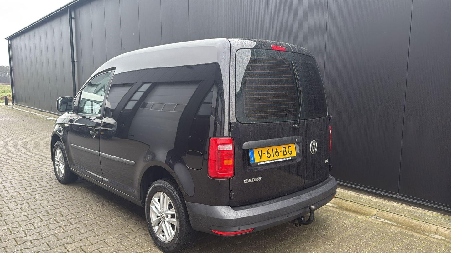 Volkswagen Caddy 2.0 TDI Zwart Airco Cruise PDC Leer Marge ( BTW VRIJ)