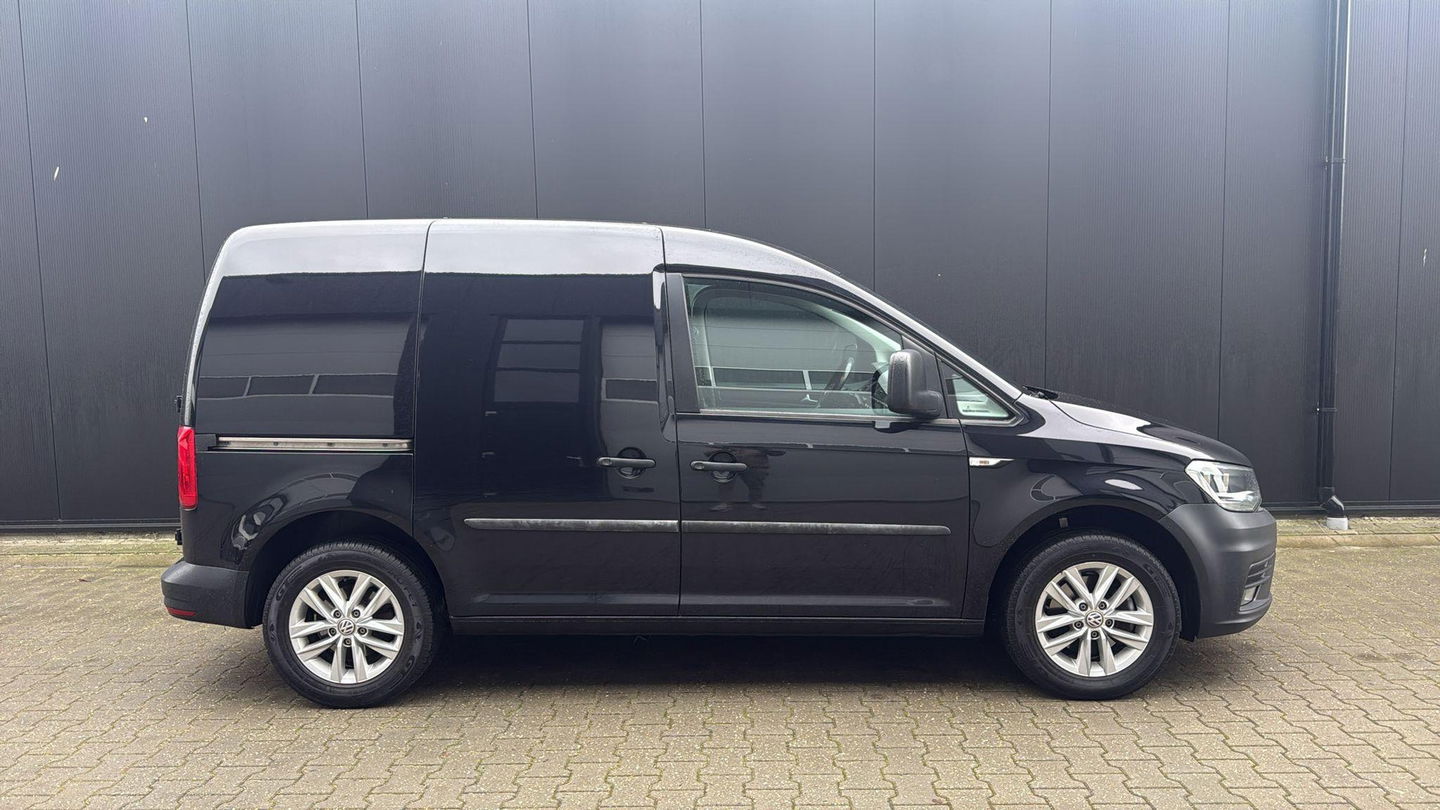 Volkswagen Caddy 2.0 TDI Zwart Airco Cruise PDC Leer Marge ( BTW VRIJ)