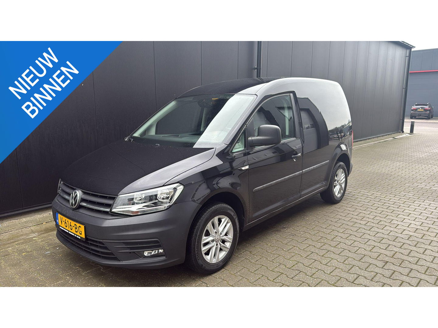 Volkswagen Caddy 2.0 TDI Zwart Airco Cruise PDC Leer Marge ( BTW VRIJ)