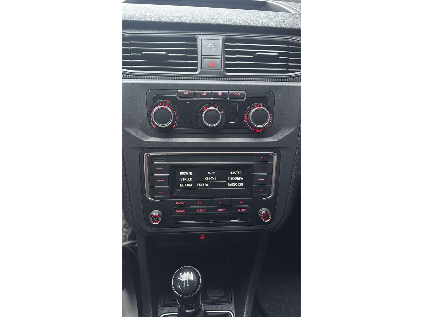 Volkswagen Caddy 2.0 TDI Zwart Airco Cruise PDC Leer Marge ( BTW VRIJ)