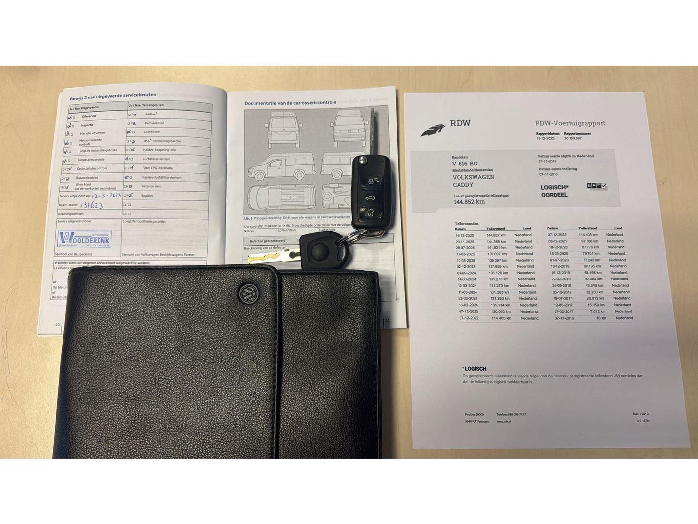 Volkswagen Caddy 2.0 TDI Zwart Airco Cruise PDC Leer Marge ( BTW VRIJ)