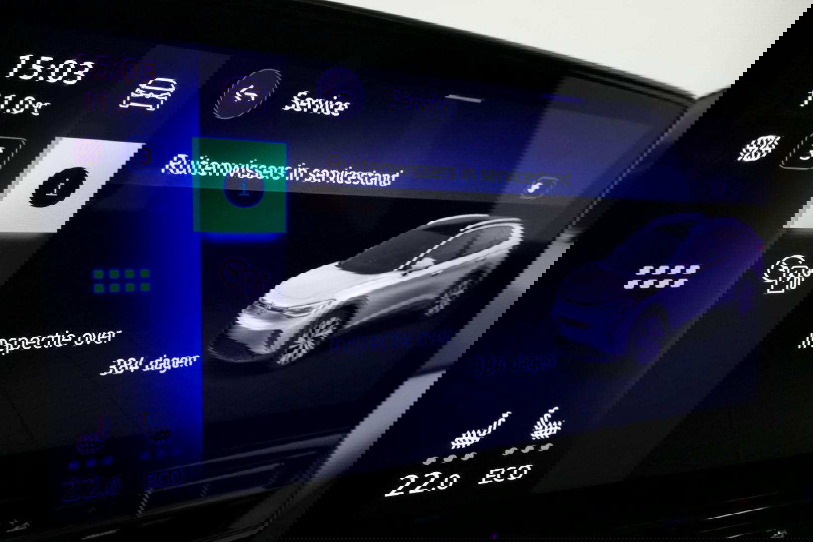 Volkswagen ID.4 First Max 77 kWh / Panoramadak / Matrix LED IQ.Light / Elektr. verstelbare voorstoelen + memory / HUD Augmented Reality / Rondomzichtcamera / Apple Carplay - Android Auto / Stoelverwarming / 21'' LMV / Keyless / Achteruitrijcamera / Navigatie / Stuurwielv