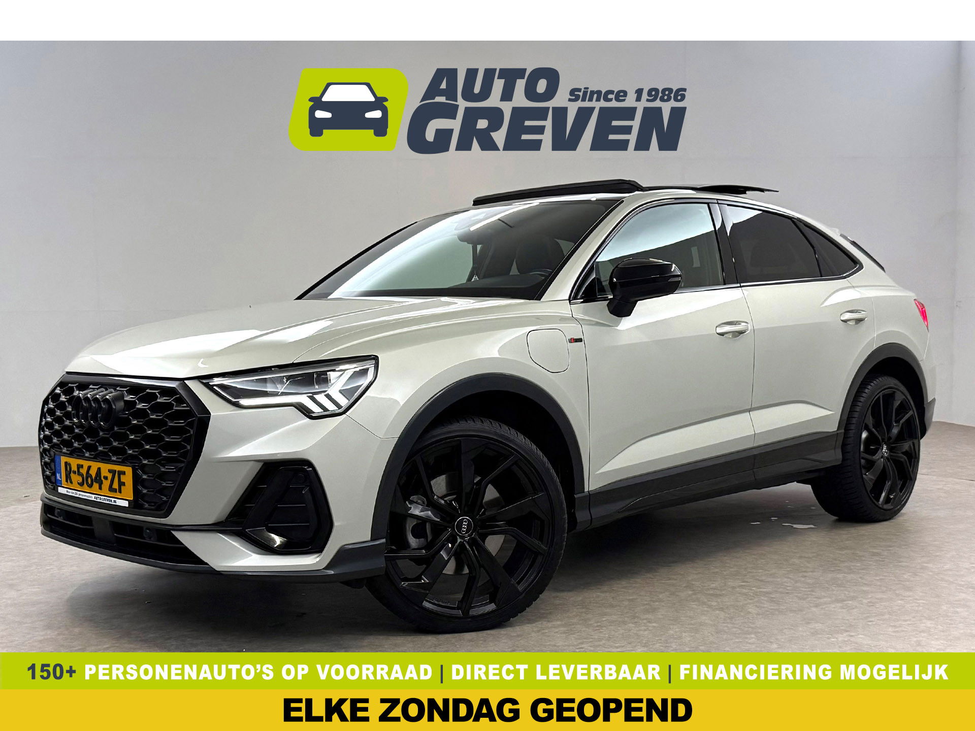 Audi Q3 Sportback 45 TFSI e S-Line | SOH 88% | Pano | Sfeer | Sonos | Virtual | Trekh. | Camera | Adap. Cruise | Stoelverw. | NAP