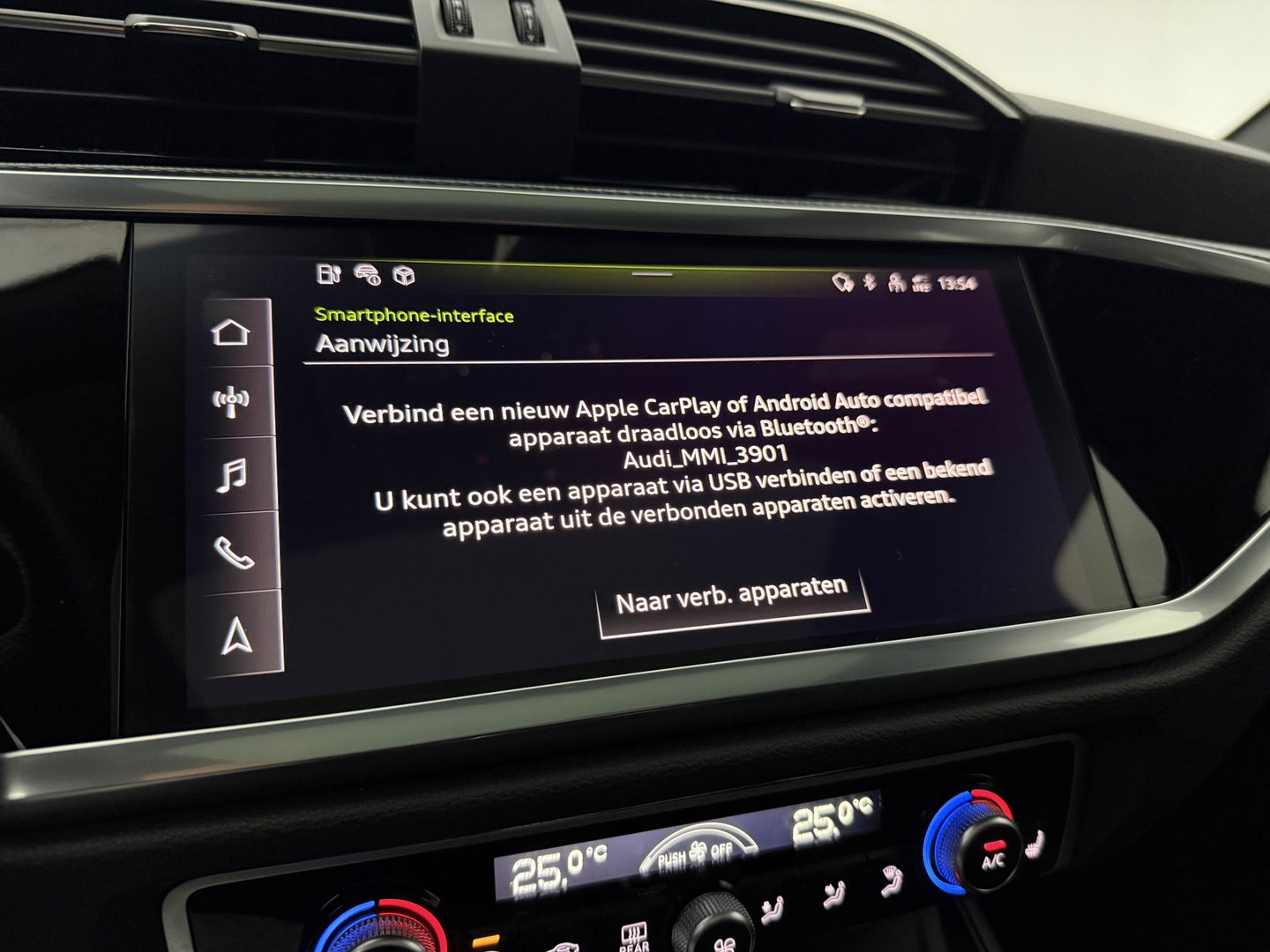 Audi Q3 Sportback 45 TFSI e S-Line | SOH 88% | Pano | Sfeer | Sonos | Virtual | Trekh. | Camera | Adap. Cruise | Stoelverw. | NAP