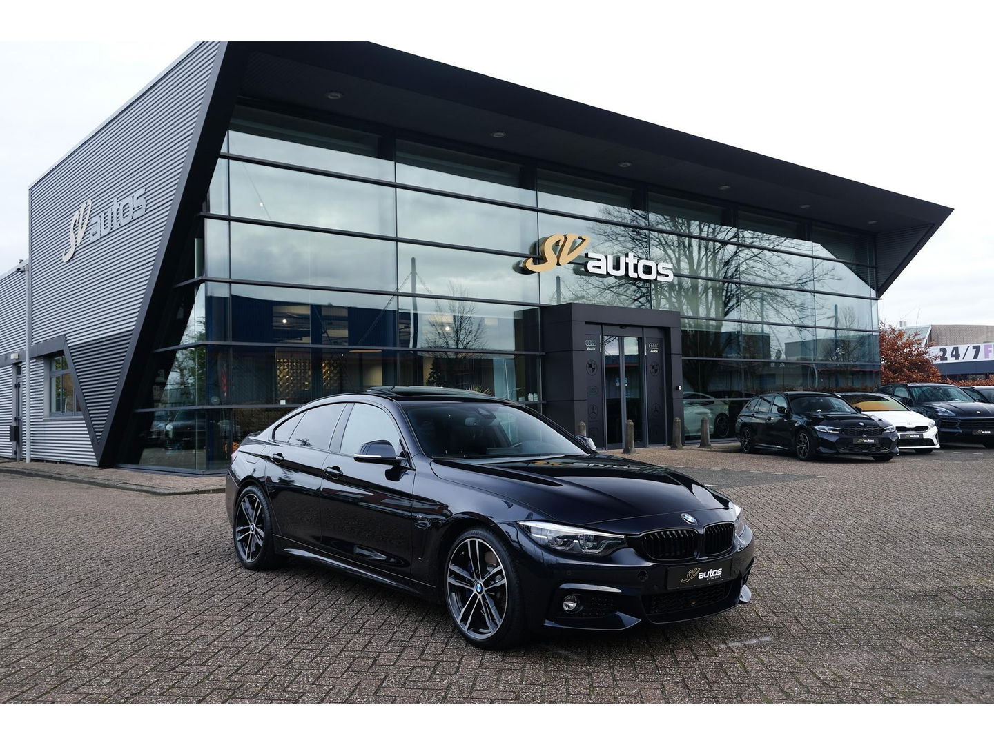 BMW 4 Serie Gran Coupé 430i 252pk M-sport Schuifdak Leder NLauto 19" LMV Sportautomaat Groot navigatie
