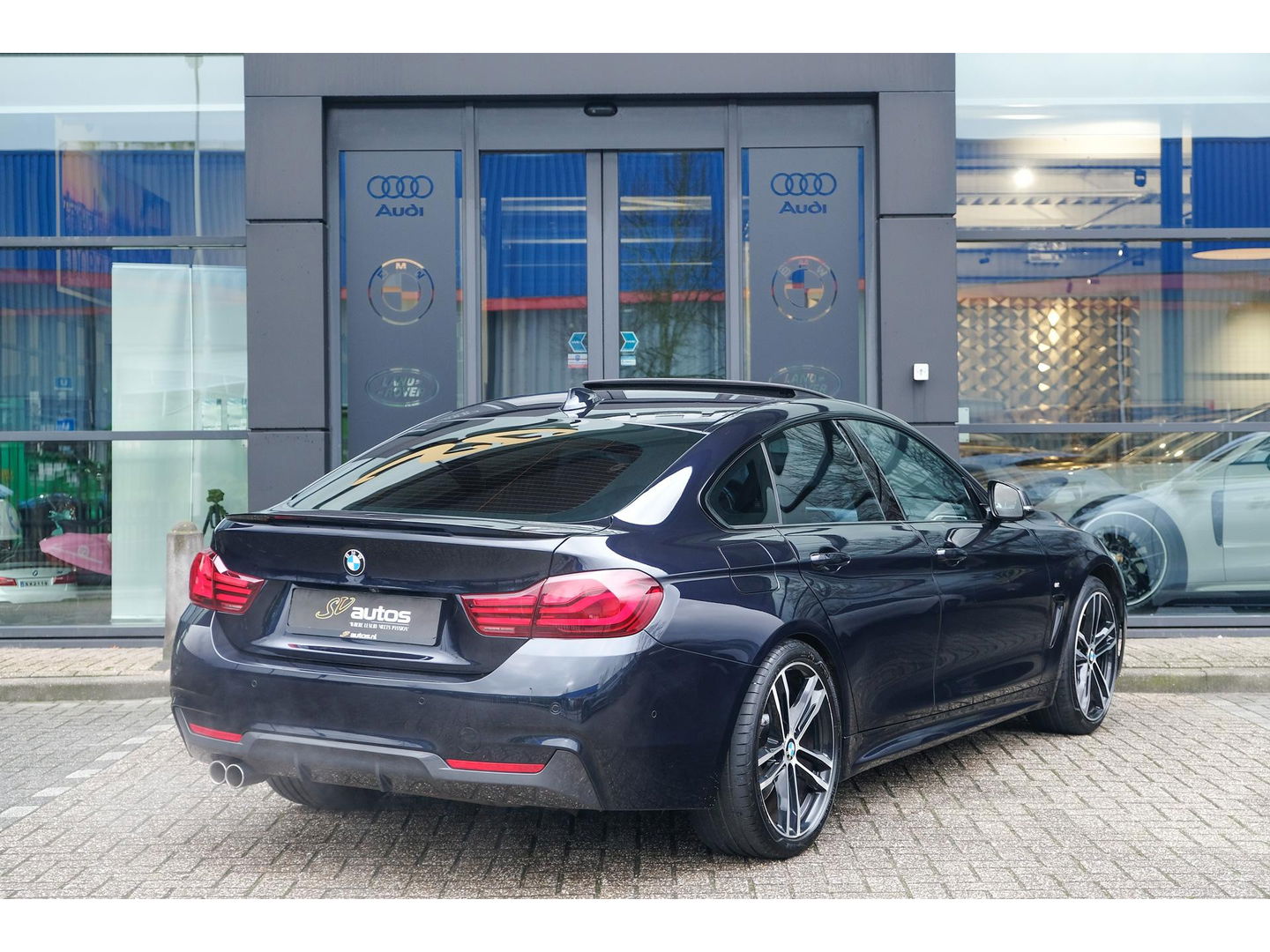 BMW 4 Serie Gran Coupé 430i 252pk M-sport Schuifdak Leder NLauto 19" LMV Sportautomaat Groot navigatie