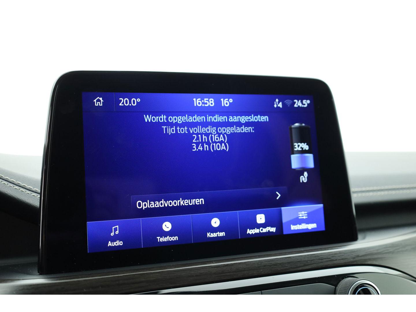 Ford Kuga 2.5 PHEV Vignale | Winterpack | Elek. Trekhaak | HUD | Keyless | B&O | CarPlay | Adapt. Cruise | Camera  | Leder | Elek. Bestuurderst.